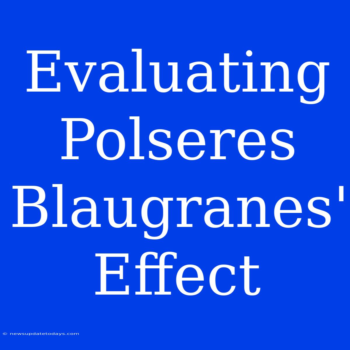 Evaluating Polseres Blaugranes' Effect